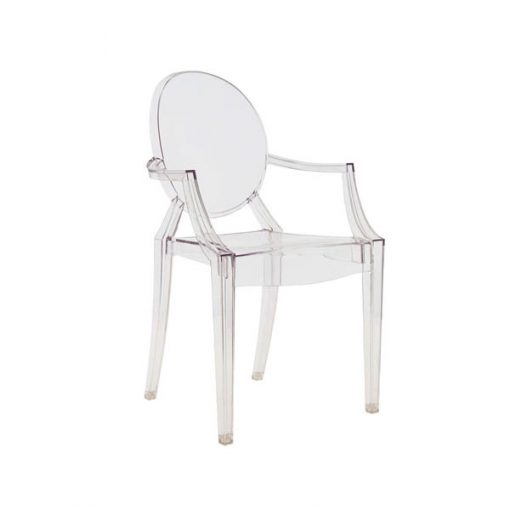 Kartell Louis Ghost tuoli, kirkas