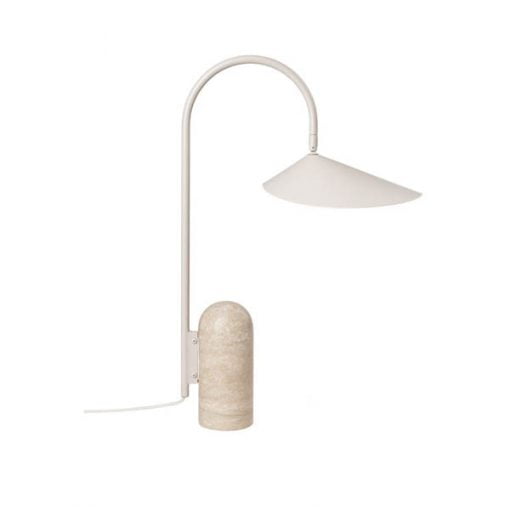 Ferm Living Arum pöytävalaisin, cashmere