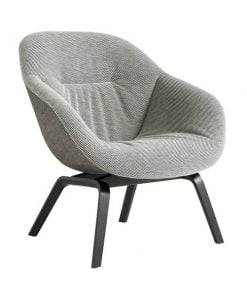 Hay About A Lounge Chair AAL83 Soft Duo nojatuoli, musta