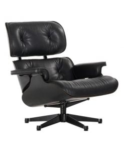 Vitra Eames Lounge Chair, musta