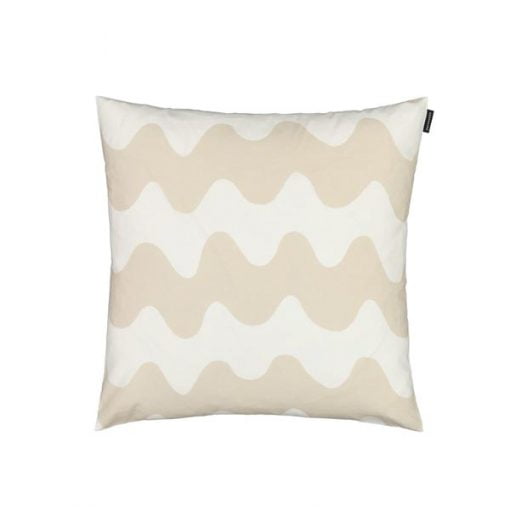 Marimekko Pikku Lokki tyynynpäällinen, valkoinen - beige