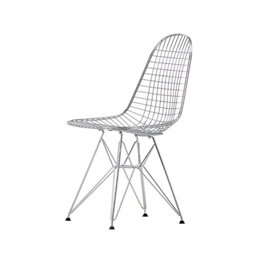 Vitra Wire Chair DKR, kromi